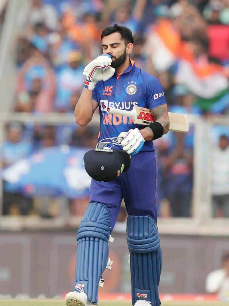 Virat Kohli's top in ODIs