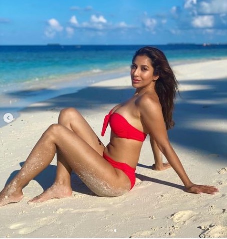 Sophie Choudry’S Bikini Body Is Perfect At The Age Of 41, Poses On The Beach